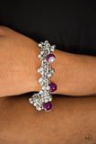 Paparazzi "Pretty In Posh" Purple Bracelet Paparazzi Jewelry