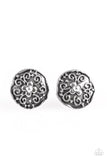 Paparazzi "Garden Glee" Silver Post Earrings Paparazzi Jewelry