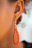 Paparazzi "The Savannah Plains" Orange Necklace & Earring Set Paparazzi Jewelry
