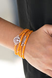 Paparazzi "Wanderluster" Orange Bracelet Paparazzi Jewelry