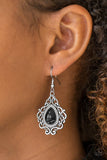 Paparazzi "Grand Cayman Grandeur" Black Earrings Paparazzi Jewelry