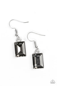 Paparazzi "Dining With Divas" Silver Earrings Paparazzi Jewelry