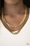 Paparazzi "Hit Em Up" Multi Necklace & Earring Set Paparazzi Jewelry