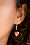 Paparazzi "If My Heart Had Wings" Copper 112XX Necklace & Earring Set Paparazzi Jewelry