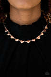 Paparazzi "If My Heart Had Wings" Copper 114XX Necklace & Earring Set Paparazzi Jewelry