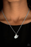 Paparazzi "Girl Glimmer" Blue Necklace & Earring Set Paparazzi Jewelry