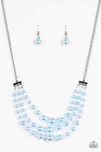 Paparazzi "Spring Social" Blue Necklace & Earring Set Paparazzi Jewelry