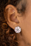 Paparazzi "Magnificent Magnolia" Pink Post Earrings Paparazzi Jewelry