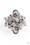 Paparazzi "Butterfly Meadows" Pink Ring Paparazzi Jewelry