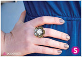 Paparazzi "At the Risk of Looking Fabulous" Brass Ring Paparazzi Jewelry