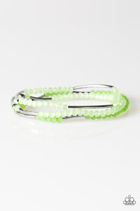 Paparazzi "Dream Gleam" Green Bracelet Paparazzi Jewelry