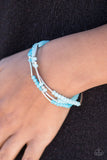 Paparazzi "Dream Gleam" Blue Bracelet Paparazzi Jewelry