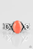 Paparazzi "March To Your Own BEAD" Orange Ring Paparazzi Jewelry