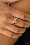 Paparazzi "March To Your Own BEAD" Orange Ring Paparazzi Jewelry