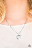 Paparazzi "Heartbreak Hotel" White Necklace & Earring Set Paparazzi Jewelry