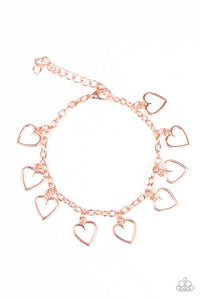 Paparazzi "Best Of My Love" Copper Bracelet Paparazzi Jewelry