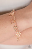 Paparazzi "Best Of My Love" Rose Gold Bracelet Paparazzi Jewelry