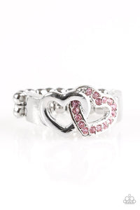 Paparazzi "Pour Your Heart Out" Pink Ring Paparazzi Jewelry