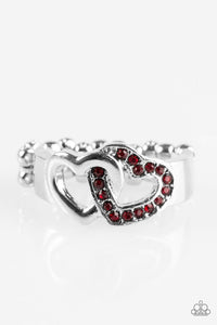 Paparazzi "Pour Your Heart Out" Silver Ring Paparazzi Jewelry
