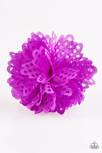 Paparazzi "The Latest Buzz" Purple Flower Hairband Clip Paparazzi Jewelry