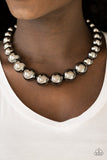 Paparazzi "Glamour Glare" Black Necklace & Earring Set Paparazzi Jewelry