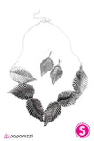 Paparazzi "Dont LEAF Me - Silver" necklace Paparazzi Jewelry