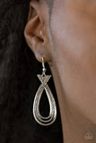 Paparazzi "Fair Fame" White Earrings Paparazzi Jewelry