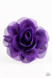 Paparazzi "Pretty Petunia" Purple Hair Clip Paparazzi Jewelry