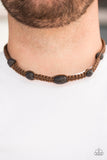 Paparazzi "Lone Rock" Brown Urban Bracelet Unisex Paparazzi Jewelry