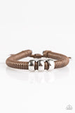 Paparazzi "One For The Trail" Brown Urban Bracelet Unisex Paparazzi Jewelry