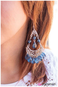 Paparazzi "Blue Valentine" Blue Earrings Paparazzi Jewelry