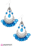 Paparazzi "Blue Valentine" Blue Earrings Paparazzi Jewelry