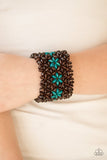 Paparazzi "Bahama Babe" Blue Bracelet Paparazzi Jewelry