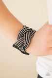 Paparazzi "Top Class Chic" Black Wrap Bracelet Paparazzi Jewelry