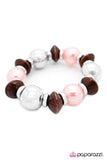 Paparazzi "Thats a Stretch" Pink Bracelet Paparazzi Jewelry