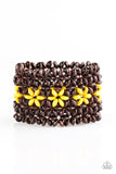 Paparazzi "Bahama Babe" Yellow Bracelet Paparazzi Jewelry