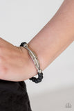Paparazzi "Soar High" Black Urban Bracelet Unisex Paparazzi Jewelry