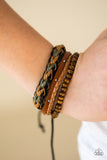 Paparazzi "Mountain Mode" Brown Urban Bracelet Unisex Paparazzi Jewelry