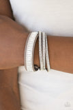 Paparazzi "Just In SHOWTIME" Silver Wrap Bracelet Paparazzi Jewelry