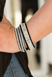 Paparazzi "Just In SHOWTIME" White Wrap Bracelet Paparazzi Jewelry