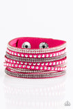 Paparazzi "Victory Shine" Pink Wrap Bracelet Paparazzi Jewelry