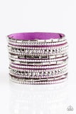 Paparazzi "Wham Bam Glam" Purple Wrap Bracelet Paparazzi Jewelry