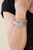 Paparazzi "Big City Shimmer" Purple Wrap Bracelet Paparazzi Jewelry