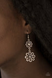 Paparazzi "A Date With Daisies" Silver Earrings Paparazzi Jewelry