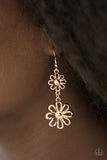 Paparazzi "A Date With Daisies" Rose Gold Earrings Paparazzi Jewelry