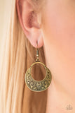 Paparazzi "Noble Native" Brass Earrings Paparazzi Jewelry