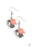 Paparazzi "Lily Valleys" Orange Earrings Paparazzi Jewelry