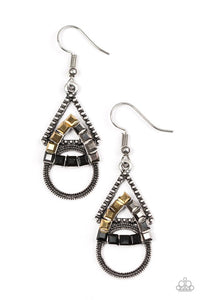 Paparazzi "On The Edge Of Your Seat" Multi Earrings Paparazzi Jewelry
