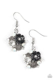 Paparazzi "Lily Valleys" Black Earrings Paparazzi Jewelry