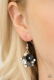 Paparazzi "Lily Valleys" Black Earrings Paparazzi Jewelry
